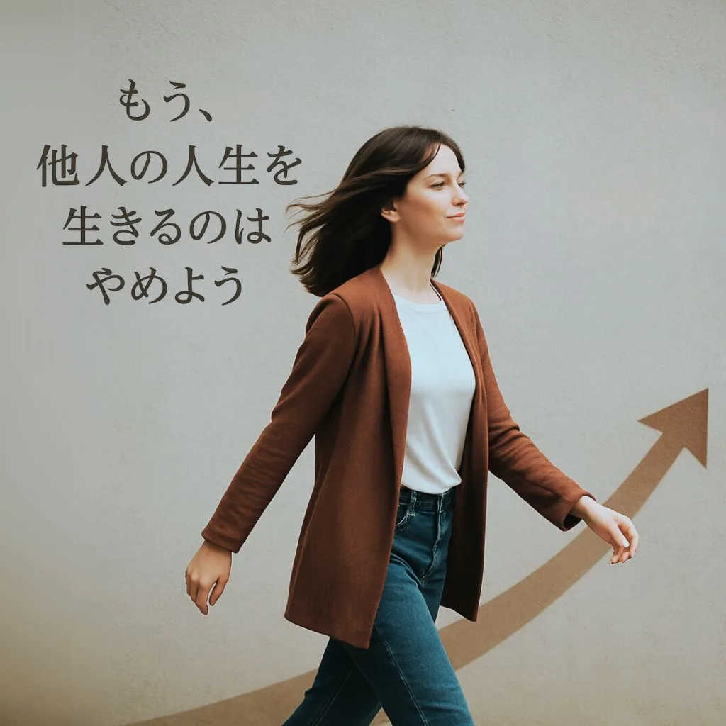 もう、他人の人生を生きるのはやめよう